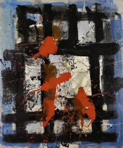 Moments, 1970, oil on canvas. Courtesy of Miriam L. Smith, Art Resource Group